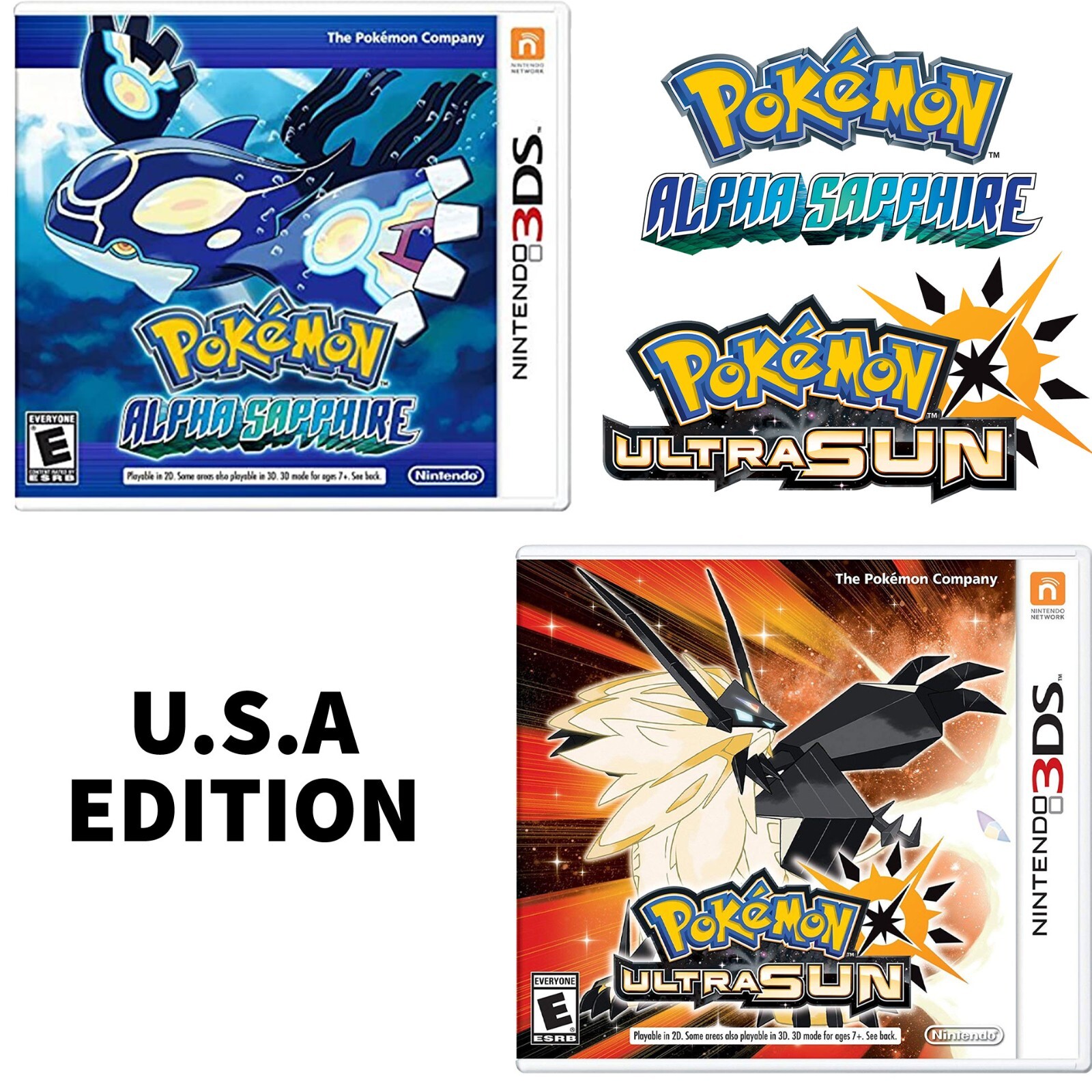 ポケットモンスターハートゴールド＋ウルトラムーン＋アルファサファイア3点セット ポケットモンスターハートゴールド＋ウルトラムーン＋アルファ