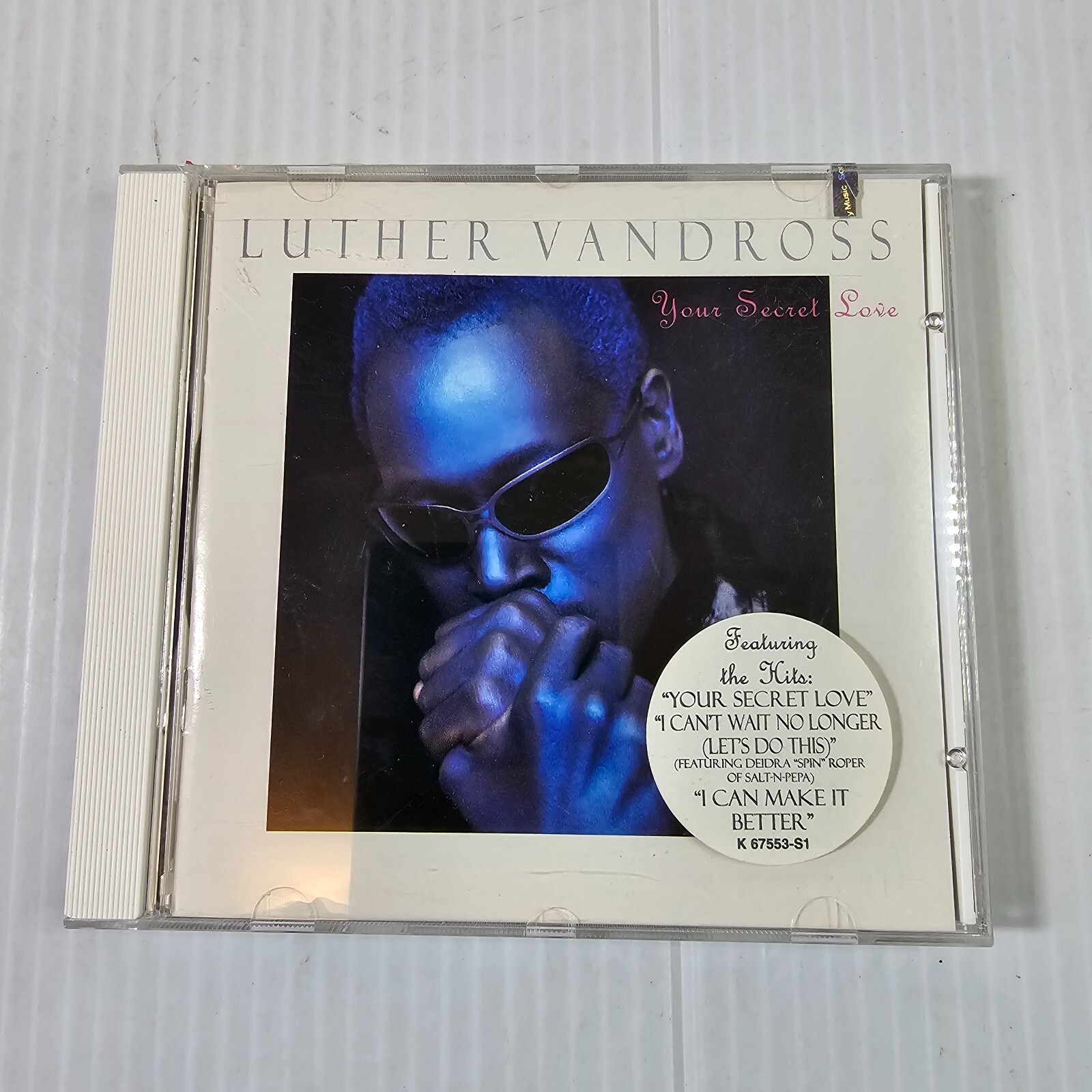 Luther Vandross “YOUR SECRET LOVE” (CD) 1996 Epic/ LV