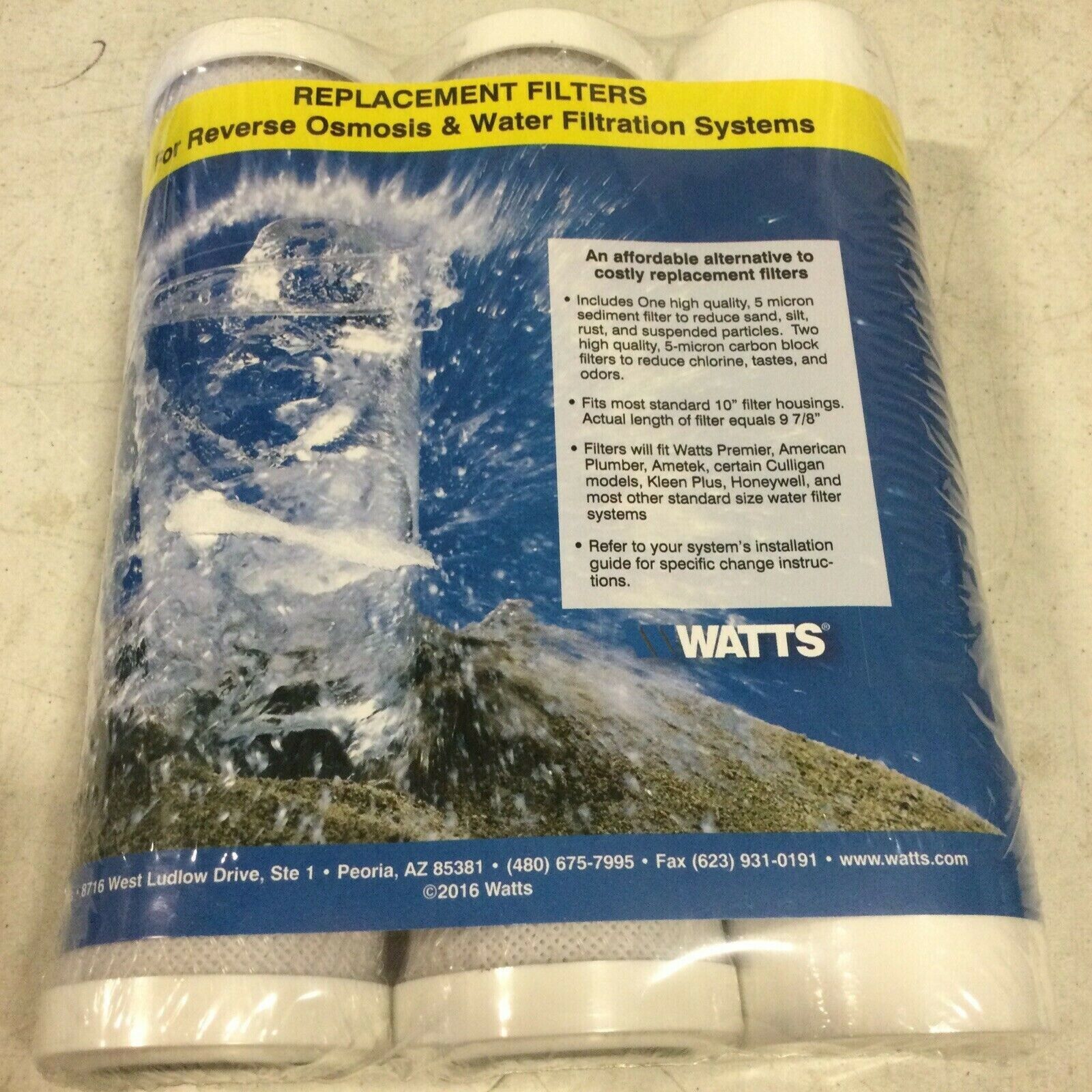 For Under Sink 10" Filter Replacement