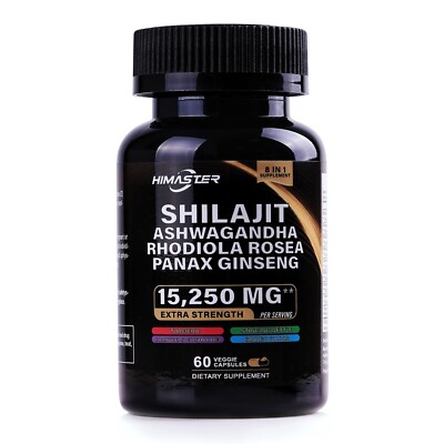 Dynamic Vitality Shilajit  Pure 100% Himalayan Organic Resin Natural US NEW