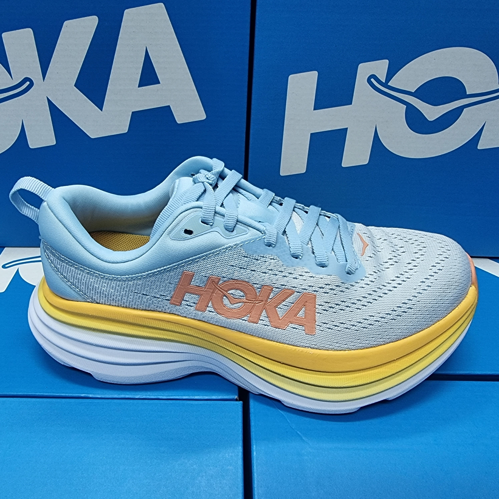 New Hoka One One Bondi 8 1127952/SSCA Women's Running Shoes New Hoka One One Bondi 8 1127952/SSCA Women's Running Shoes