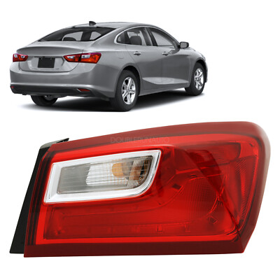 Outer Tail Light Right Rear Brake Stop Lamp For Chevy Chevrolet Malibu 2016-2021