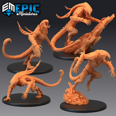 ALIEN BEAST - Dungeons and Dragons Miniatures, D&D, Epic Miniatures, Fantasy