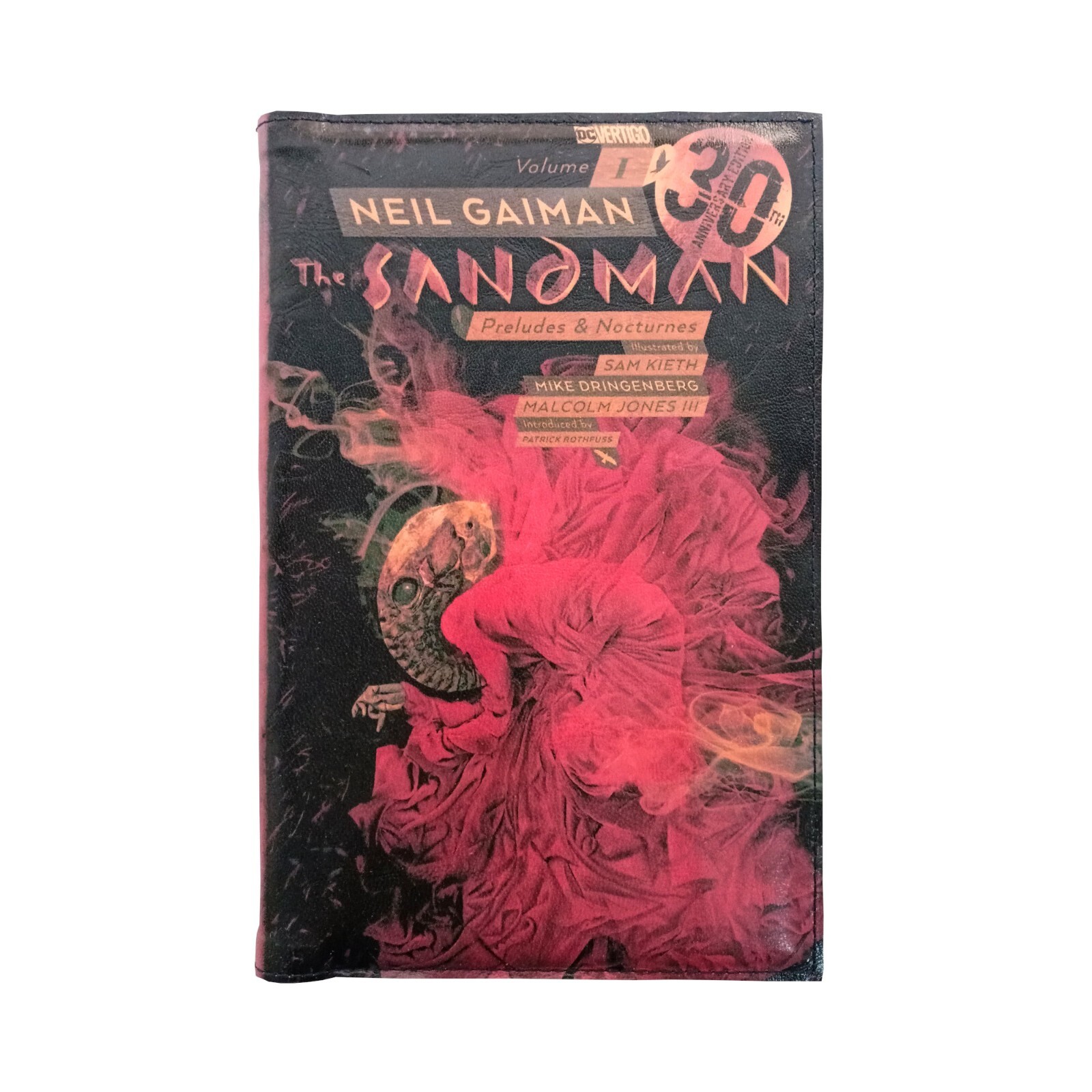 The Sandman Vol.1 by Neil Gaiman - Leather Covered Wood Hard