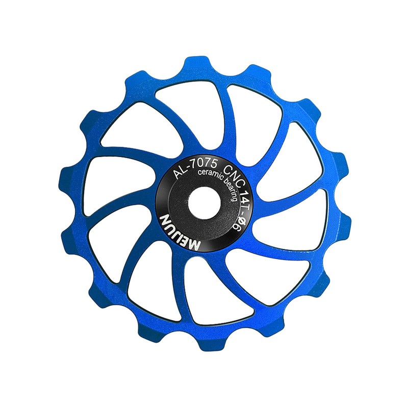 MTB Bike Wheel Rear Derailleur Pulley Roller 14-16T Alloy Steel Bearing Jockey