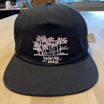 Patagonia Pataloha 2020 Kaka ako Funfarer Hat - Honolulu - New With Tags - Black