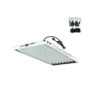 S 4 Feet 8 Bulbs Fixture With Fluorescent Ho Bulbs ...