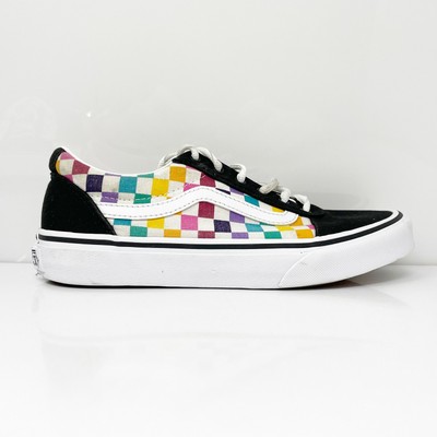 

Vans Girls Off The Wall 508731 Черная повседневная обувь Кроссовки Размер 4, Черный, Off The Wall