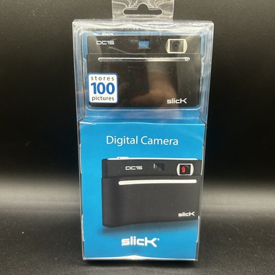 New In Box Slick DC15 Digital Camera Webcam DC15BK Stores 100 Picture SlicK 2010