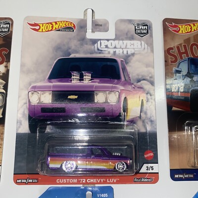 2020 Hot Wheels Premium Custom' 72 Chevy Luv Truck Power Trip 3/5
