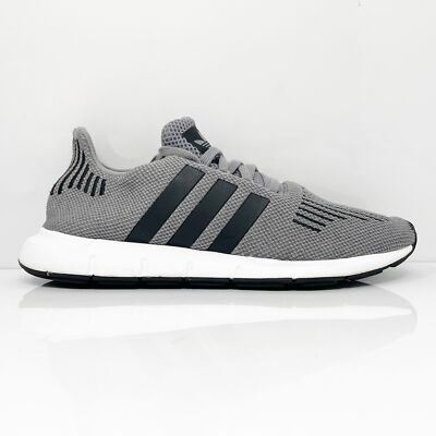 

Adidas Mens Swift Run CQ2115 Серые кроссовки для бега, размер 8, Серый, Swift Run