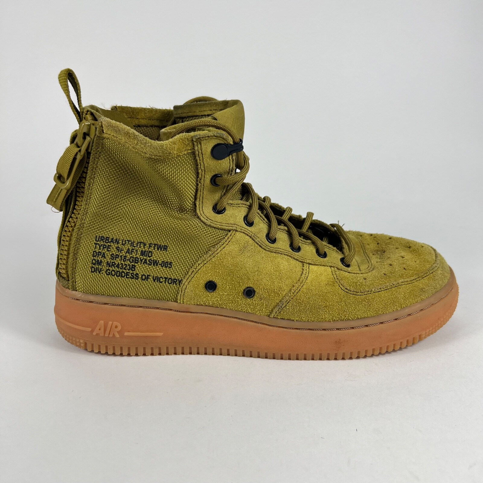 nike sf air force 1 mid green