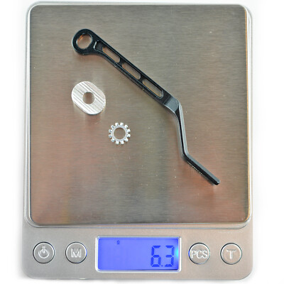 OMNI Racer WORLDS LIGHTEST Chain Drop Catcher Guide Fits Dura Ace Ultegra: BLACK