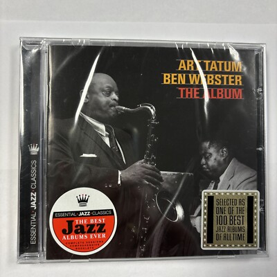 ART TATUM-BEN WEBSTER: THE ALBUM ESSENTIAL JAZZ CLASSICS, New & Still Sealed