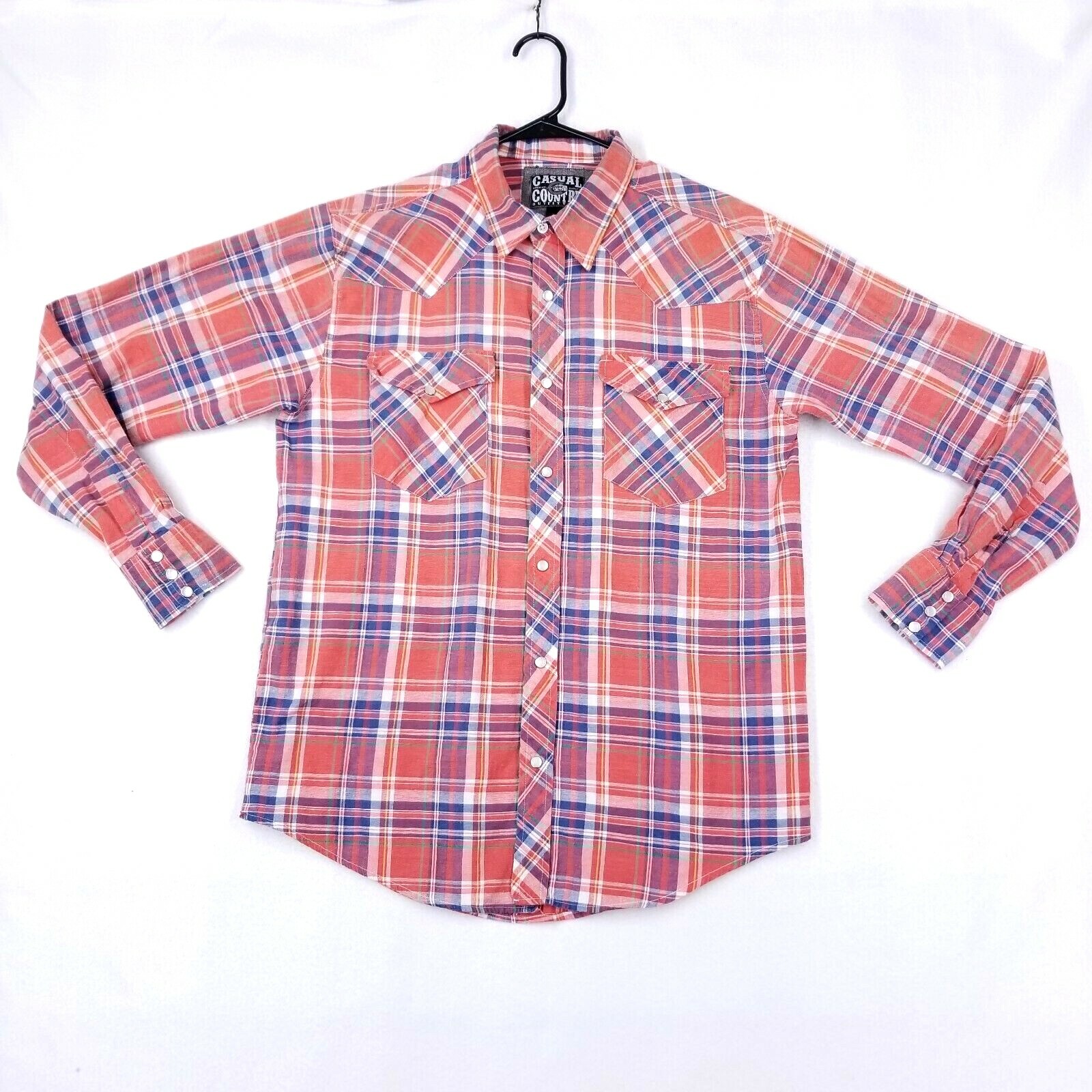 Casual Country Outfitters Western Pearl Snap Long Sleeve