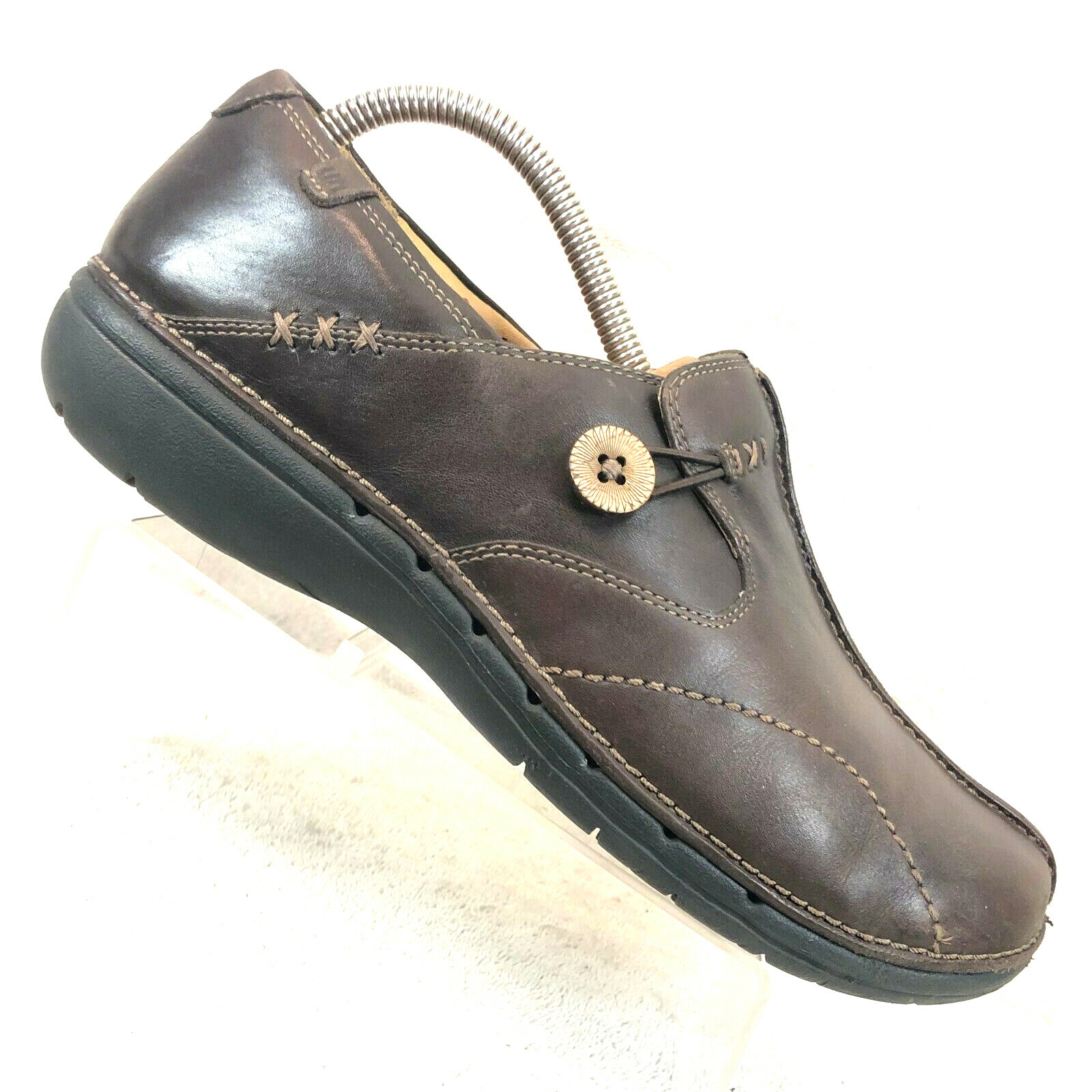 clarks unstructured flats