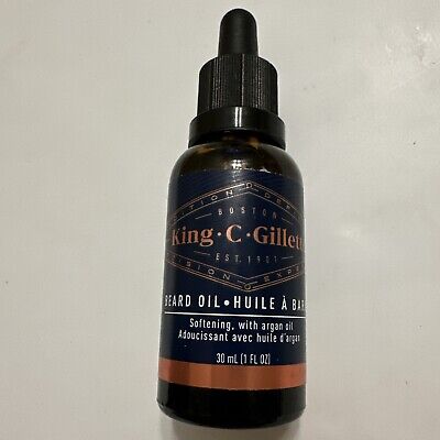 King C. Gillette Beard Thickener formulated with Vitamin B Complex and Caffeine