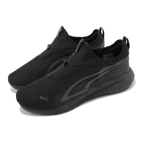 

Мужская повседневная обувь унисекс Puma All-Day Active SlipOn Black Dark Shadow 386478-01, Черный, All-day Active Slipon
