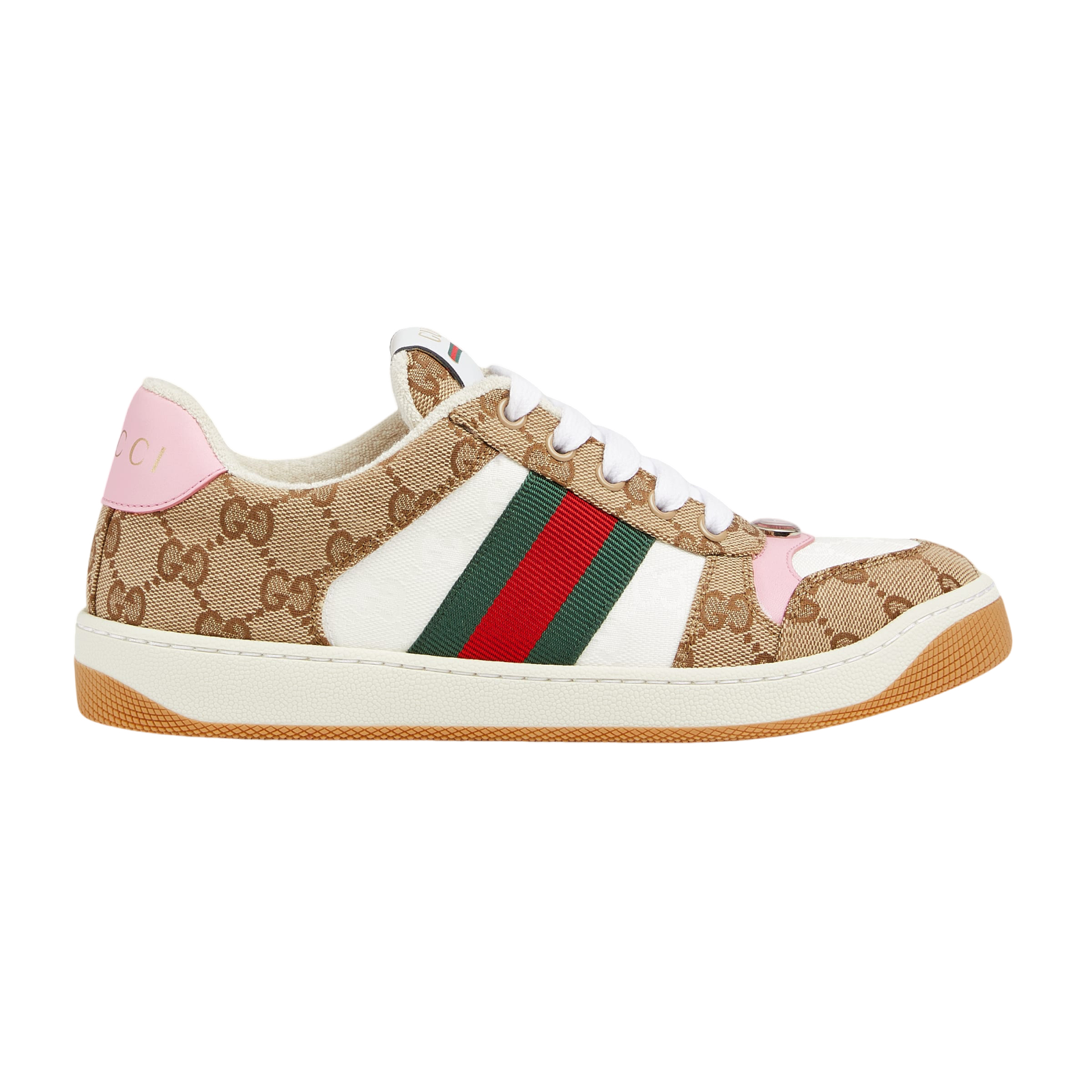 【GUCCI】WOMENS SCREENER SNEAKER◆785728AADJ9 Women's Screener sneaker in butter leather | GUCCI® US