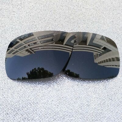 Black Polarized Replacement Lenses For-Oakley Dispatch 1 Sunglass OO9090