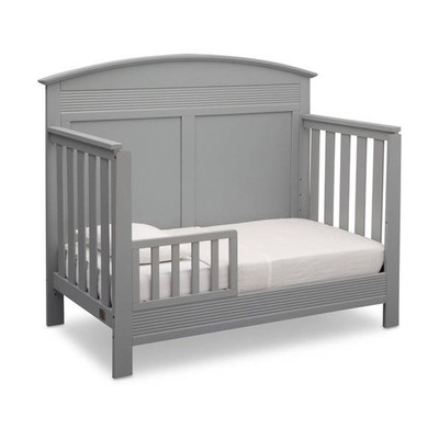 Serta Ashland 4-in-1 Convertible Crib, Grey Gray