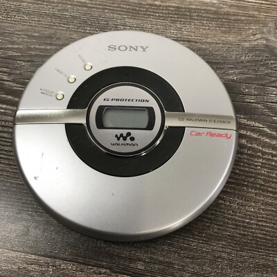 Sony Discman D-EJ106CK Portable G-Protection Digital Mega Bass CD Player Tested