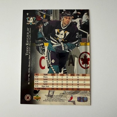 1995 Upper Deck Hockey #9 Todd Krygier Electric Ice