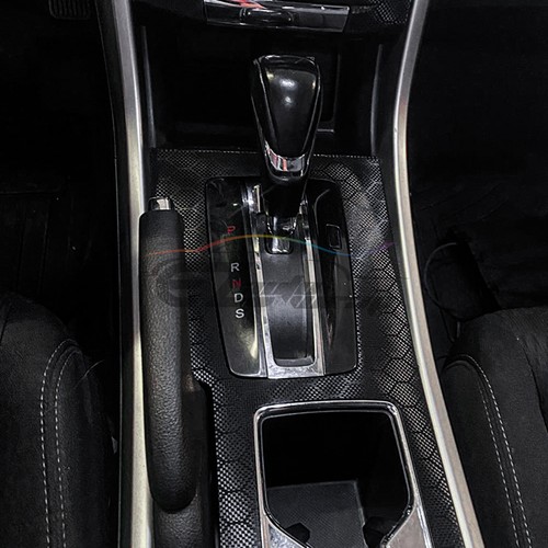 PET Honeycomb Carbon Fiber Gloss Black Hex Car Vehicle Vinyl Wrap Decal Sheet