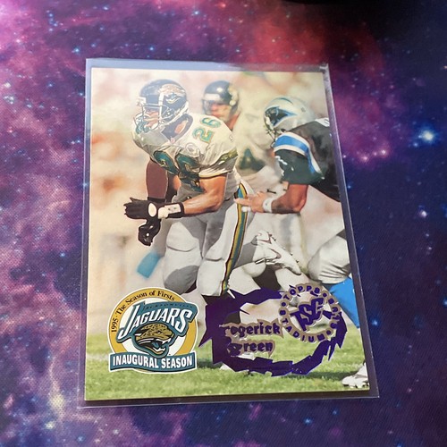 1995 Topps Stadium Club Rogerick Green Jaguars Inaugural Season