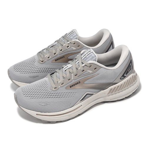 Мужские кроссовки Brooks Adrenaline GTS 23 Grey Blackened Pearl Champagne для бега 1103911D-062