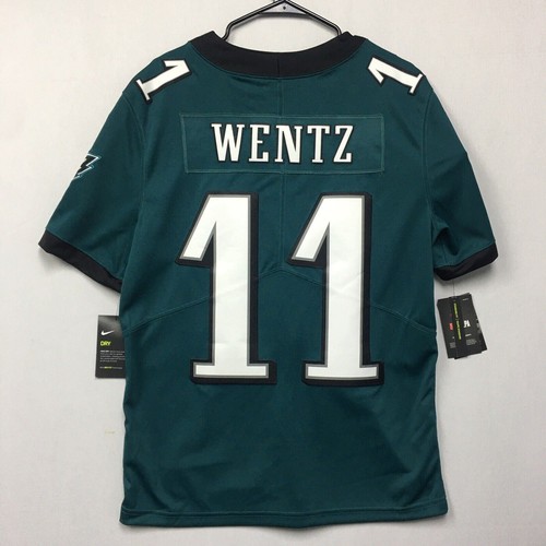 Мужская футболка Nike Carson Wentz Philadelphia Eagles, размер M, средний футбольный топ #909