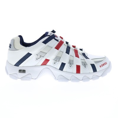 

K-Swiss ST429 03181-116-M Мужские Белые Синтетические Кроссовки Lifestyle Обувь 8, Белый, K-Swiss ST429