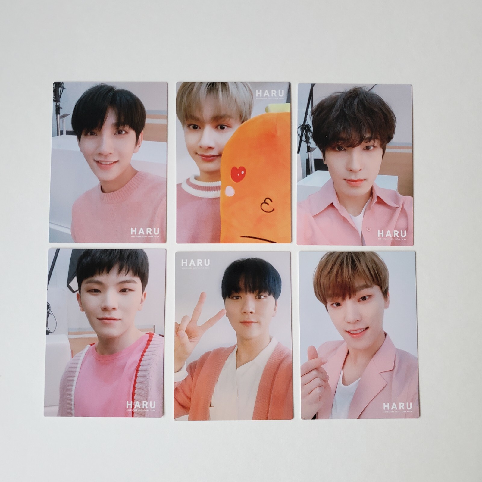 Collection Card HARU SEVENTEEN 2019 JAPAN TOUR (Male
