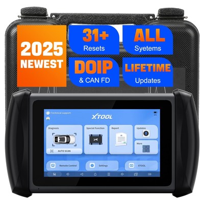 XTOOL IP616 V2.0 OBD2 Scanner Diagnostic Tool with 31+ Resets, Lifetime Free ...