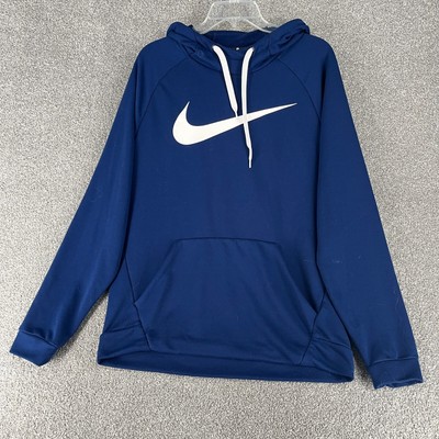 Nike Sweater Mens Medium Blue Center 