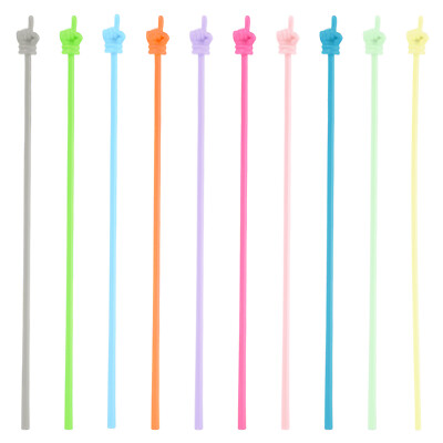 Teachers Pointer Stick, 10 Pcs Teacher Hand Finger, 10 Colors Style 2