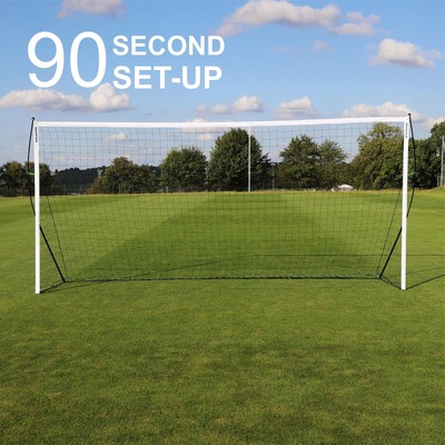 KICKSTER Portable Soccer Goal 16x7'