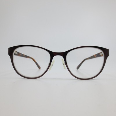 Tempo WM7101 Eyeglasses Burgundy Tortoise Cat Eye Frames 50-18-135 Womens
