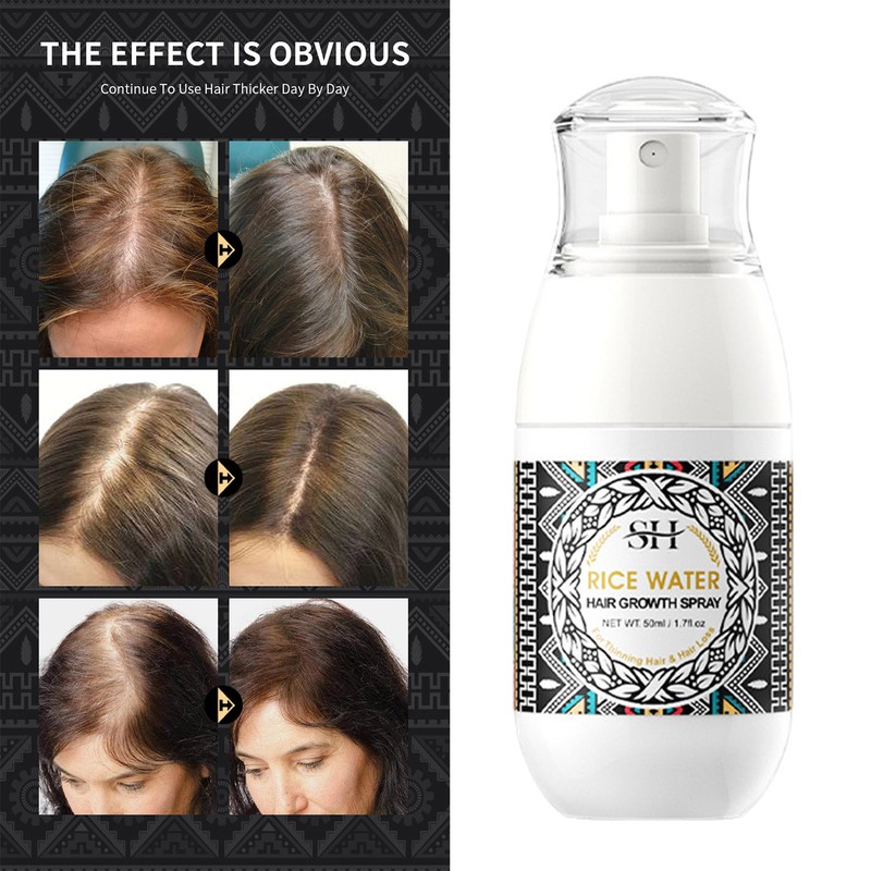 Rice Water Spray Hair Growth Shampoo And Conditioner Rice Oil For Hair Growth