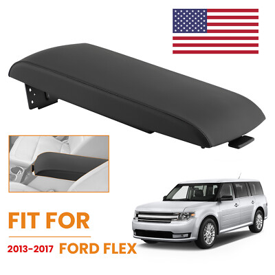 Center Console Lid Cover Fit For Ford Flex Armrest Fa8z-7406024-aa 2013-17