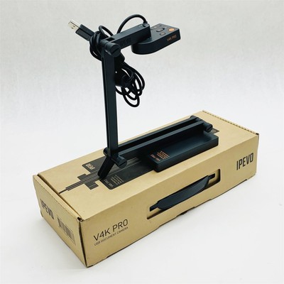 Ipevo V4K Pro USB 8MP 30FPS FHD Full Autofocus AI Mic Document Camera CDVU-10IP