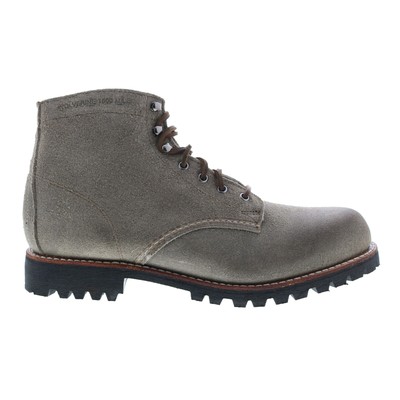 

Wolverine 1000 Mile Axel W990183 Мужские серые замшевые повседневные модельные ботинки 11, Серый, Wolverine 1000 Mile Axel