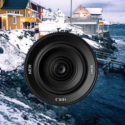 7artisans 18mm F6.3 ii Ultra-thin Mirrorless PanCake Lens For fujifilm X XF