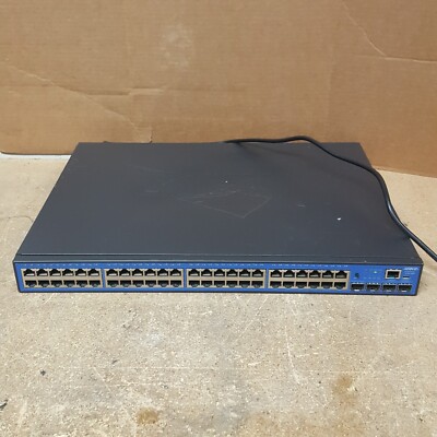 Adtran Netvanta 1550-48P 48-Port Gigabit PoE+ Network Switch w/Power Cord - USED