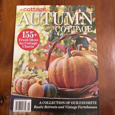 Cottage Journal Autumn Cottage New Unused 2021