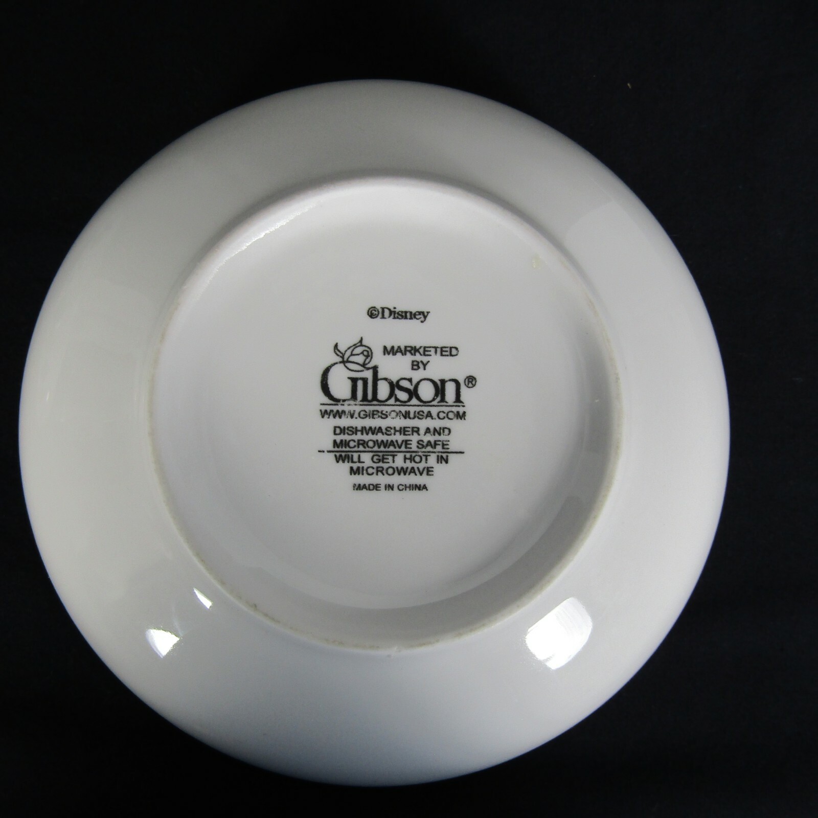 Disney Mickey Mouse Hugging Minnie Playing Pluto Gibson Bowls Argyle Diamond