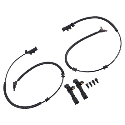 4x Front & Rear ABS Wheel Speed Sensor for Dodge Nitro Jeep Liberty 68004019AA