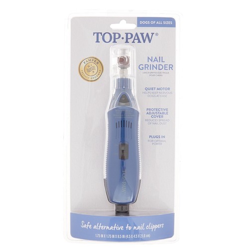 Top Paw Quiet Motor Nail Grinder for All Dog Sizes 5295352 (New)