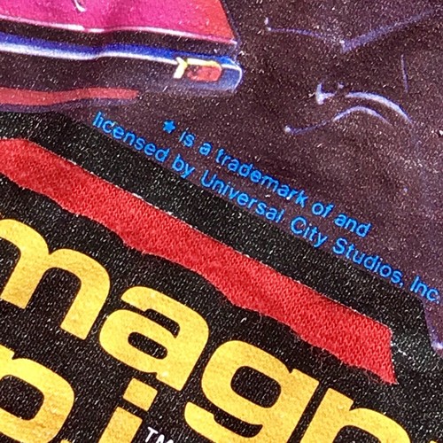 Vintage 1981 Magnum P.I. Thin T Shirt Adult Red Tom Selleck Rare