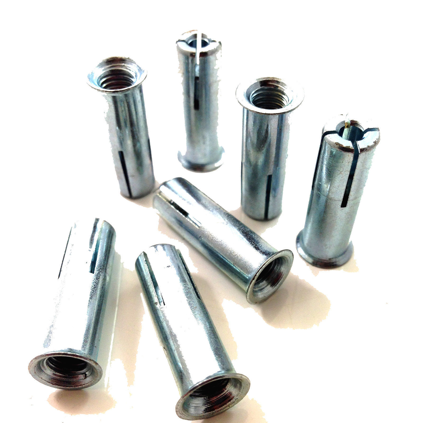 M10 x 40mm LIPPED DROP IN ANCHOR, MASONRY CONCRETE ANCHORS SCAFFOLD